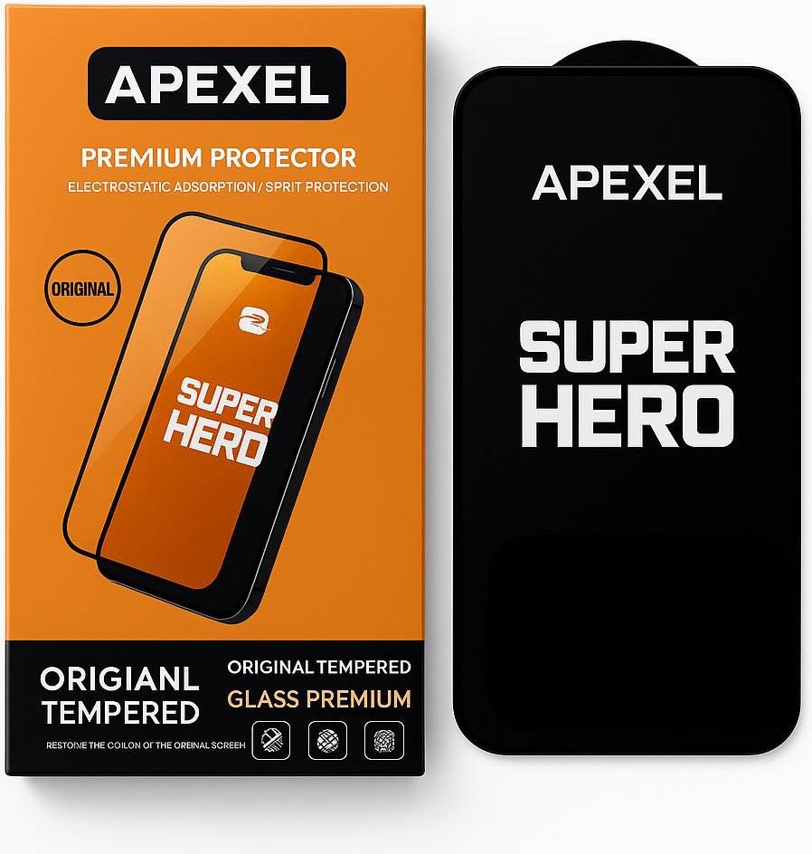Стекло APEXEL для Xiaomi Redmi 14C черный