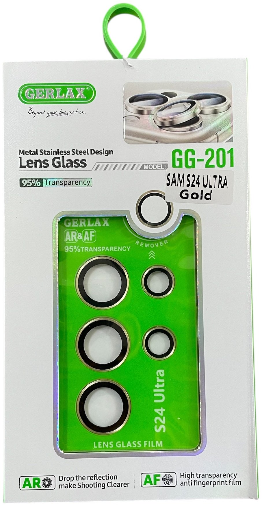 Стекло GERLAX для Samsung Galaxy S24 Ultra золотистый купить,1549