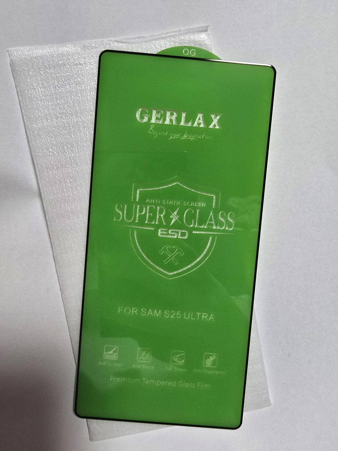 Стекло GERLAX для Samsung Galaxy S25 Ultra черный