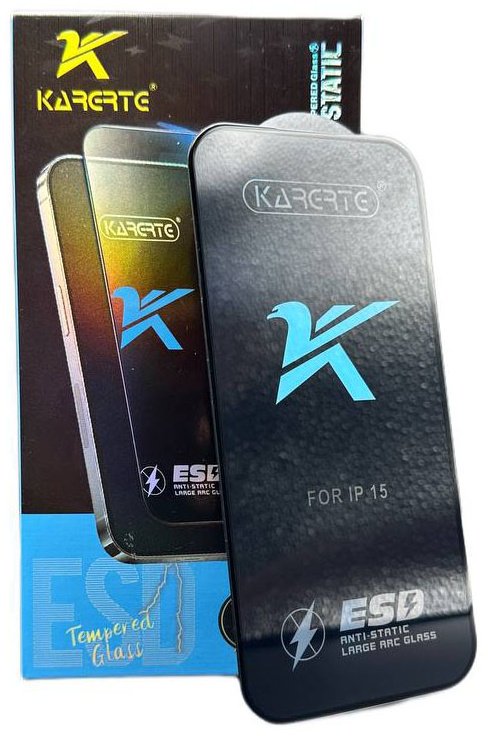 Стекло KARERTE для Apple iPhone 15 Pro KARERTE черный