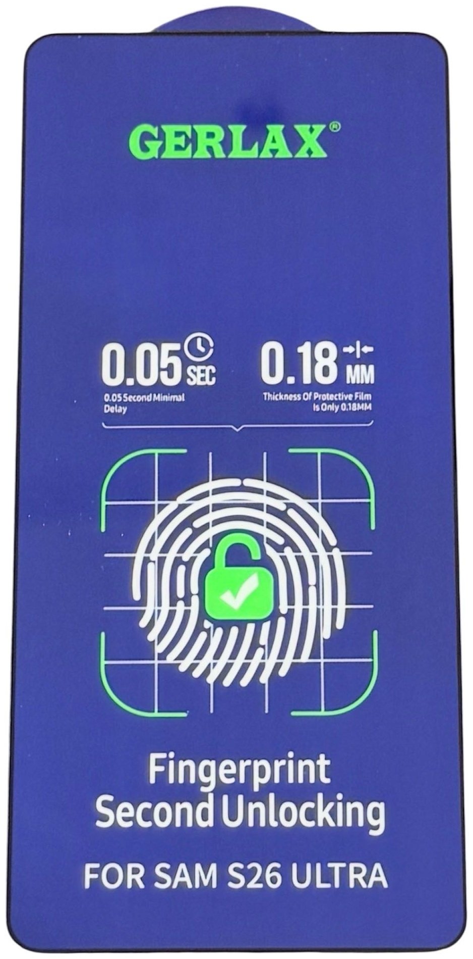 Стекло GERLAX для Samsung Galaxy S26 Ultra черный