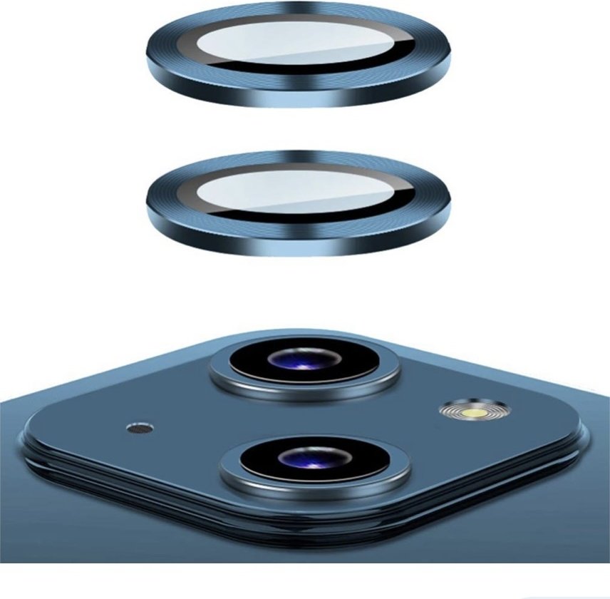 Стекло для Apple iPhone 14 OEM для Apple iPhone 14 синий