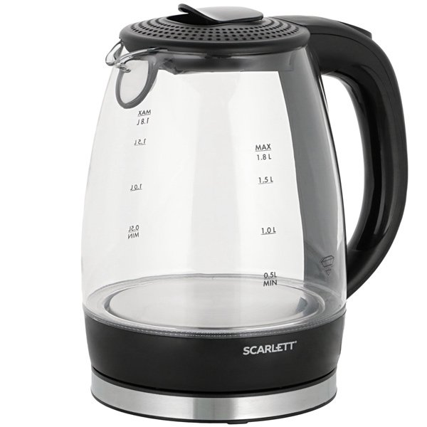 Электрочайник Scarlett SC-EK27G53 черный купить,NaN