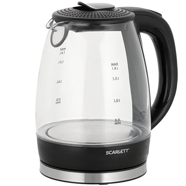 Электрочайник Scarlett SC-EK27G53 черный купить,NaN
