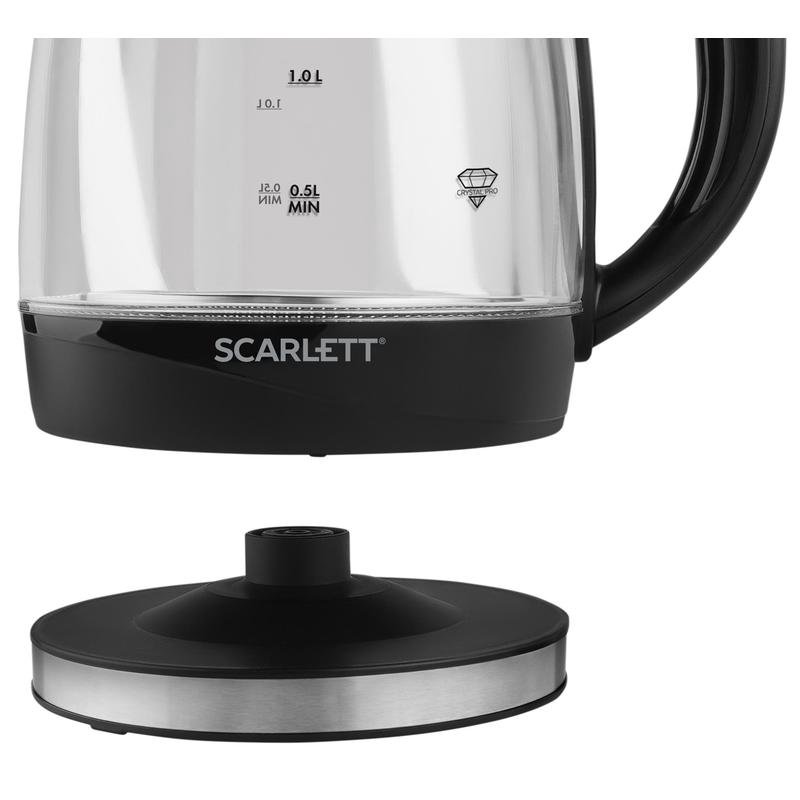 Электрочайник Scarlett SC-EK27G53 черный купить,NaN