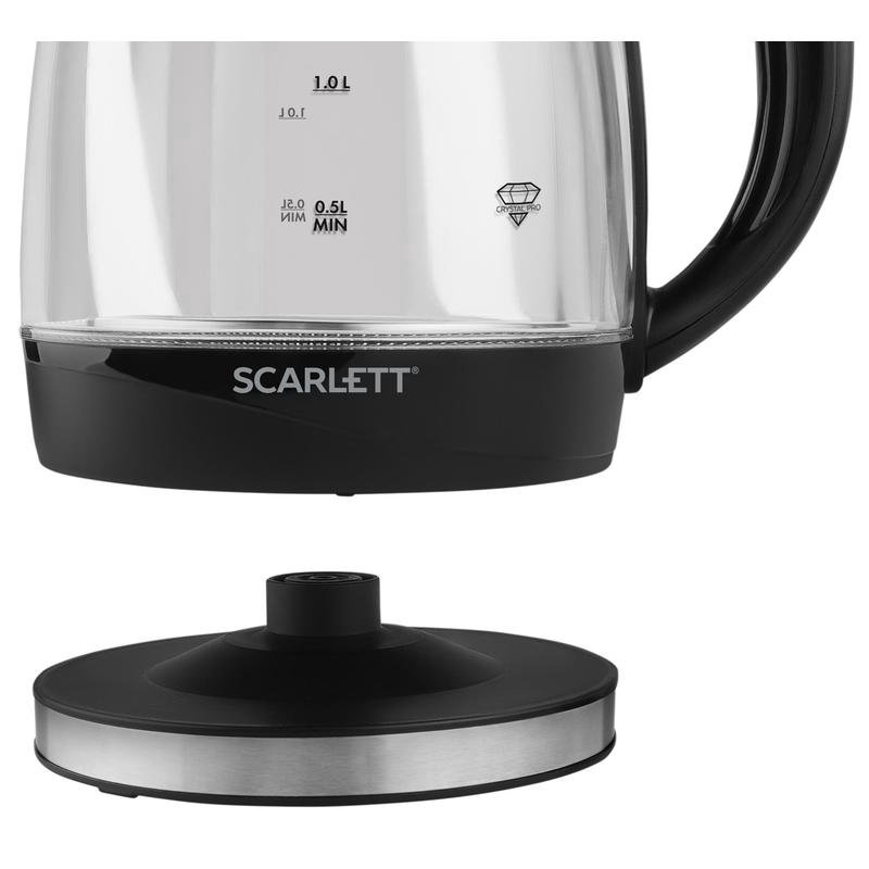 Электрочайник Scarlett SC-EK27G53 черный купить,NaN