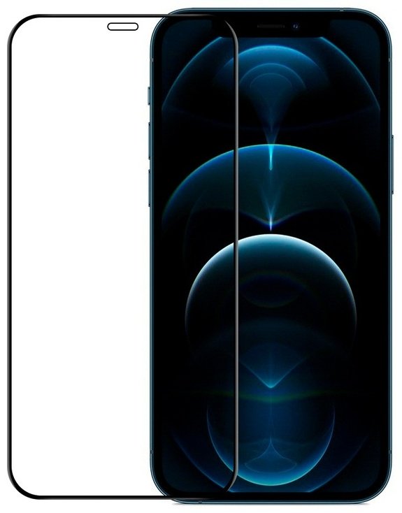 Стекло для Apple iPhone 12 Pro Max OEM для Apple iPhone 12 Pro Max черный
