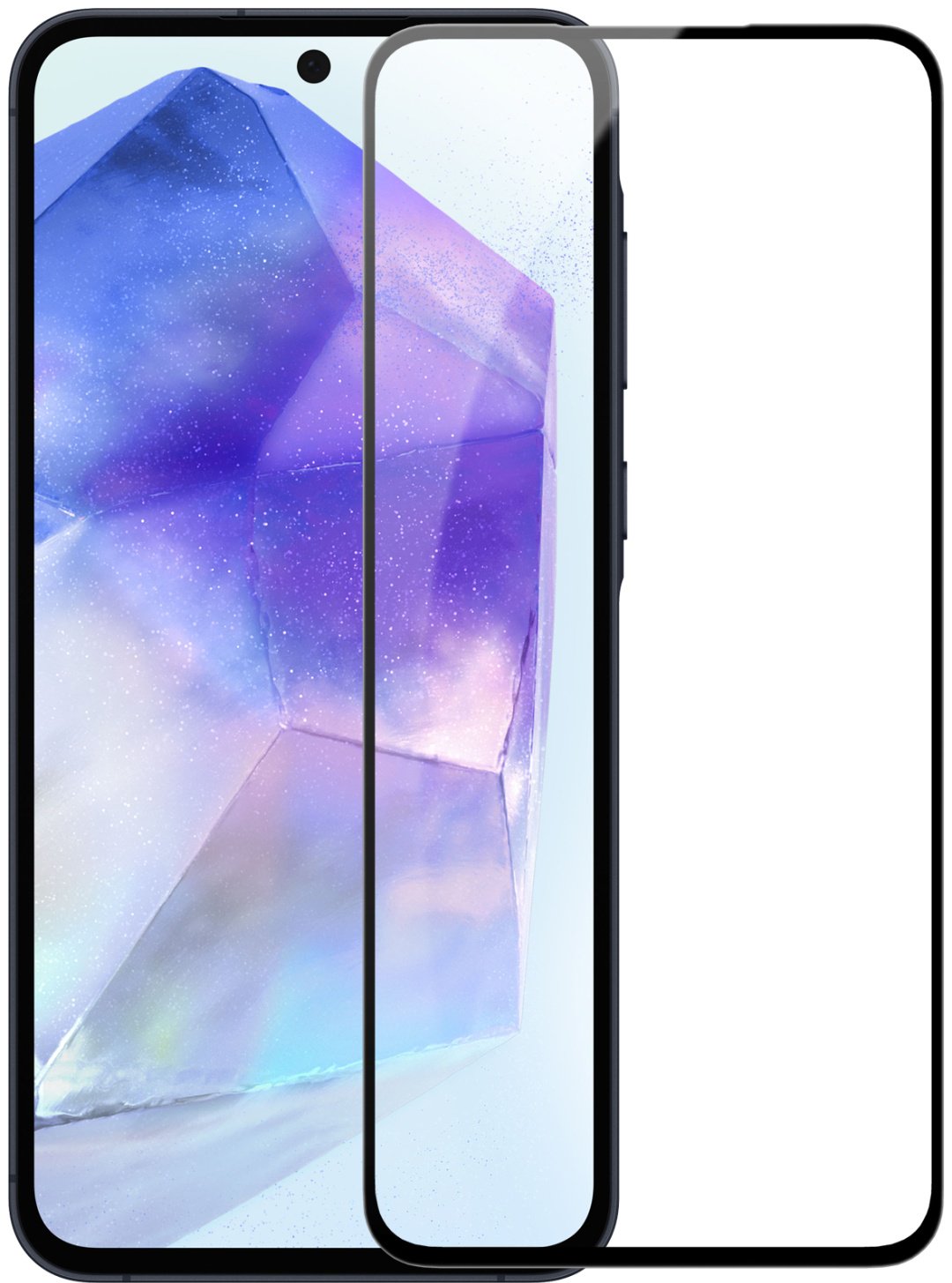 Стекло Nillkin для Samsung A55 черный
