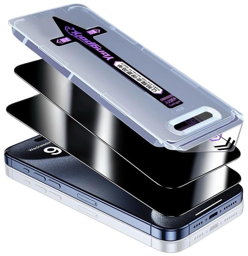 Стекло для Apple iPhone 13 Pro Max черный
