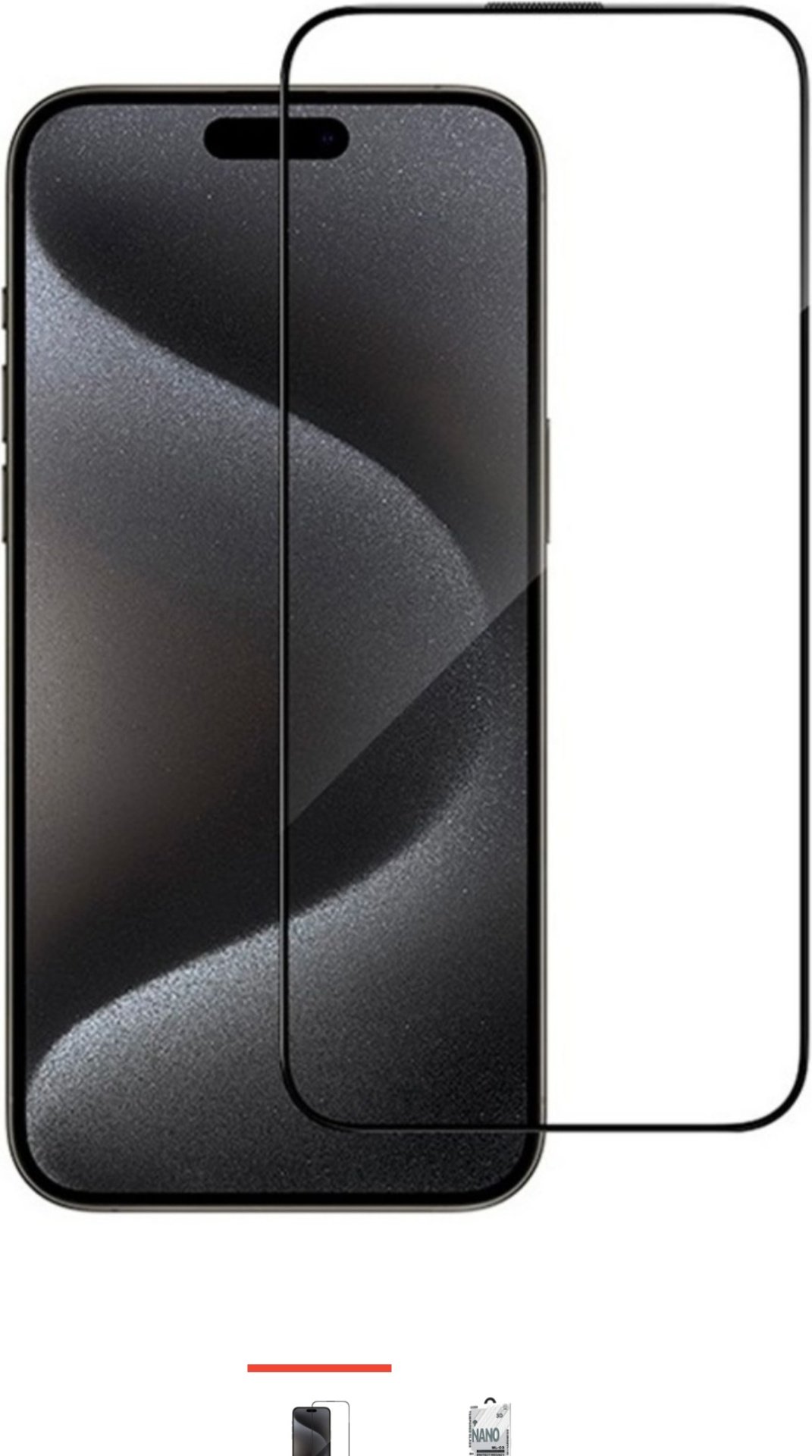 Стекло Remax для Apple Iphone 16 Plus черный