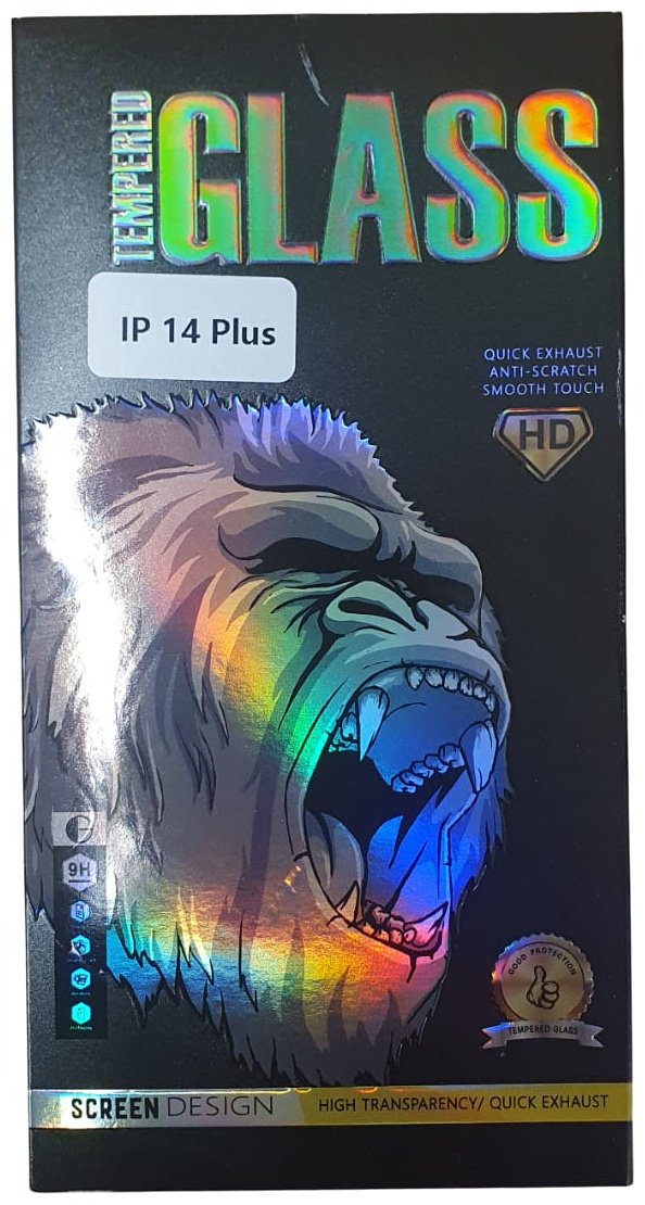 Стекло для Apple iPhone 14 Plus черный