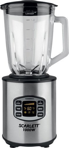 Блендер Scarlett SC-JB146G01 серебристо-чёрный купить,NaN