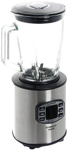 Блендер Scarlett SC-JB146G01 серебристо-чёрный купить,NaN