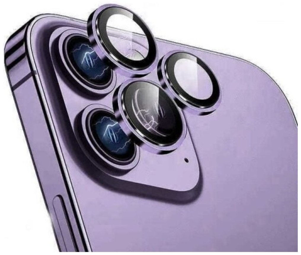 Стекло для Apple iPhone 14 Pro Max фиолетовый