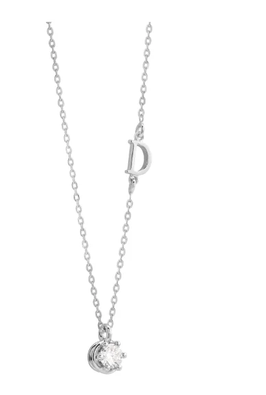 Колье Damiani Minou 20055861 белое золото 45см 2.7гр купить,NaN