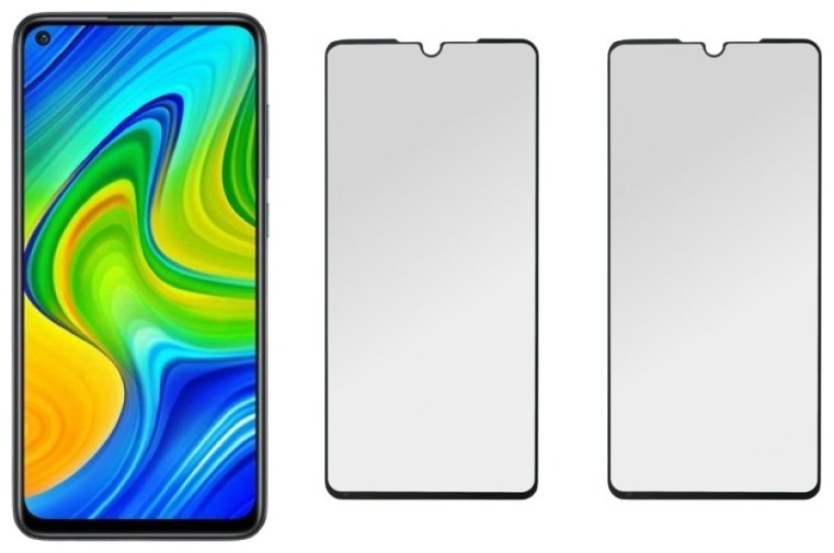 Стекло Unipha для Xiaomi Redmi Note 9 купить,1060