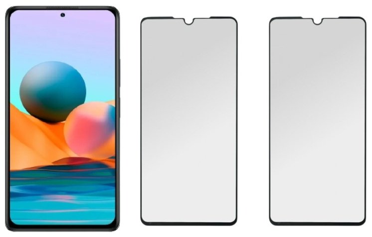 Стекло Unipha для Xiaomi Redmi Note 10 купить,1018