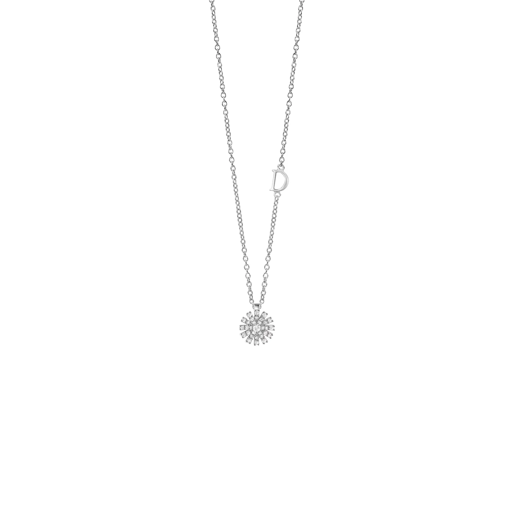 Колье Damiani Margherita 20088140 белое золото 50см 3.5гр  купить,1540000