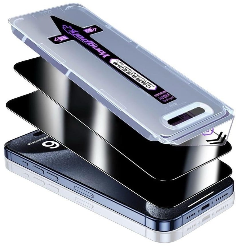 Стекло для Apple iPhone 14 Pro Max черный