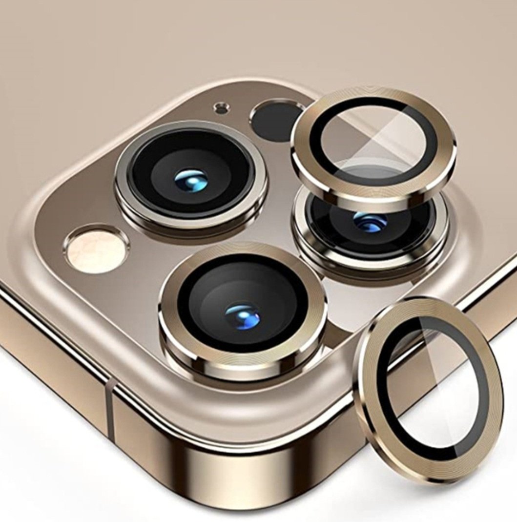 Стекло для Apple iPhone 12 Pro золотистый