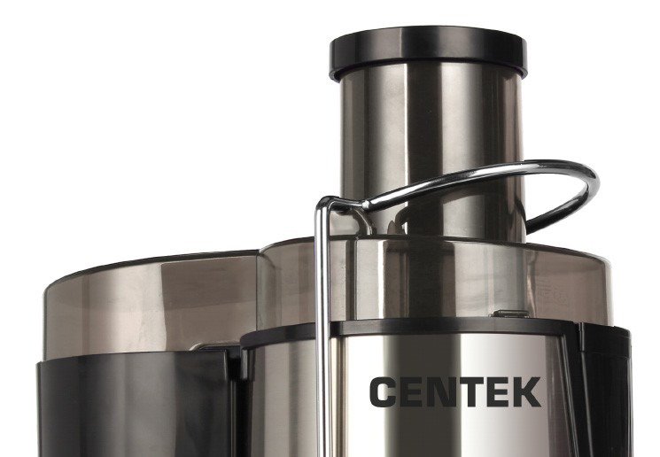 Соковыжималка Centek CT-1209 серебристо-черная купить,0