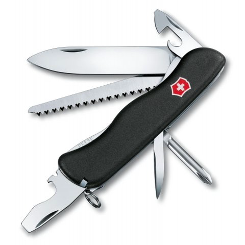 Нож складной Victorinox Trailmaster One hand 0.8463 черный купить,NaN