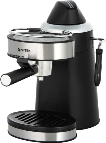 Кофеварка Vitek VT-1510 черно-серебристая