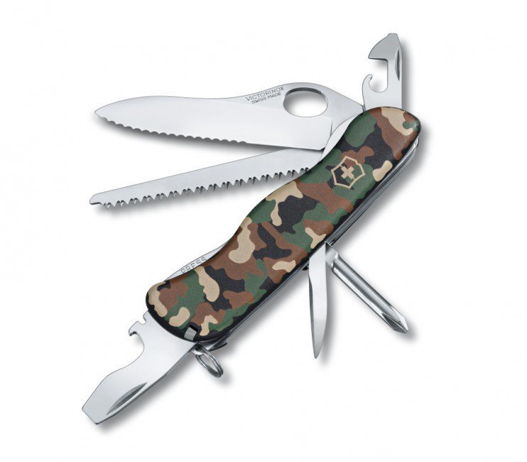 Нож швейцарский Victorinox Trailmaster One Hand 0.8463.MW94 черный купить,NaN