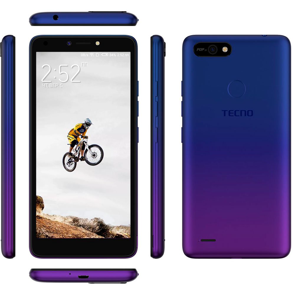 Смартфон Tecno Pop 2F 16GB Dawn Blue купить,NaN