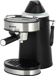 Кофеварка Vitek VT-1510 черно-серебристая