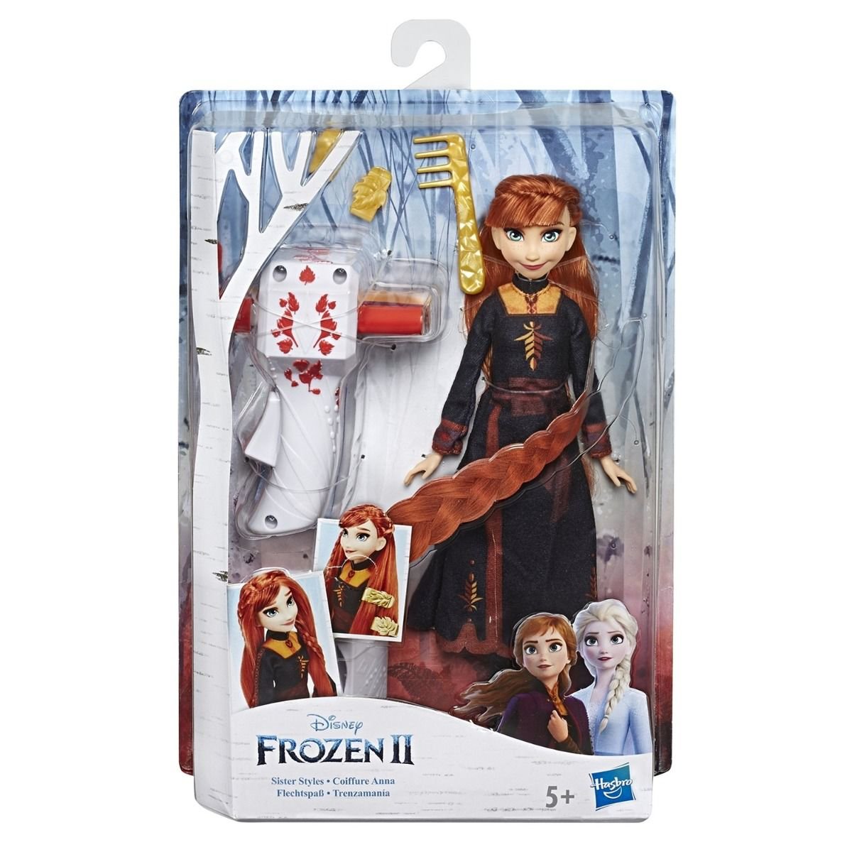 Кукла Hasbro Disney Frozen Холодное сердце 2 магия причесок E6950EU купить,NaN