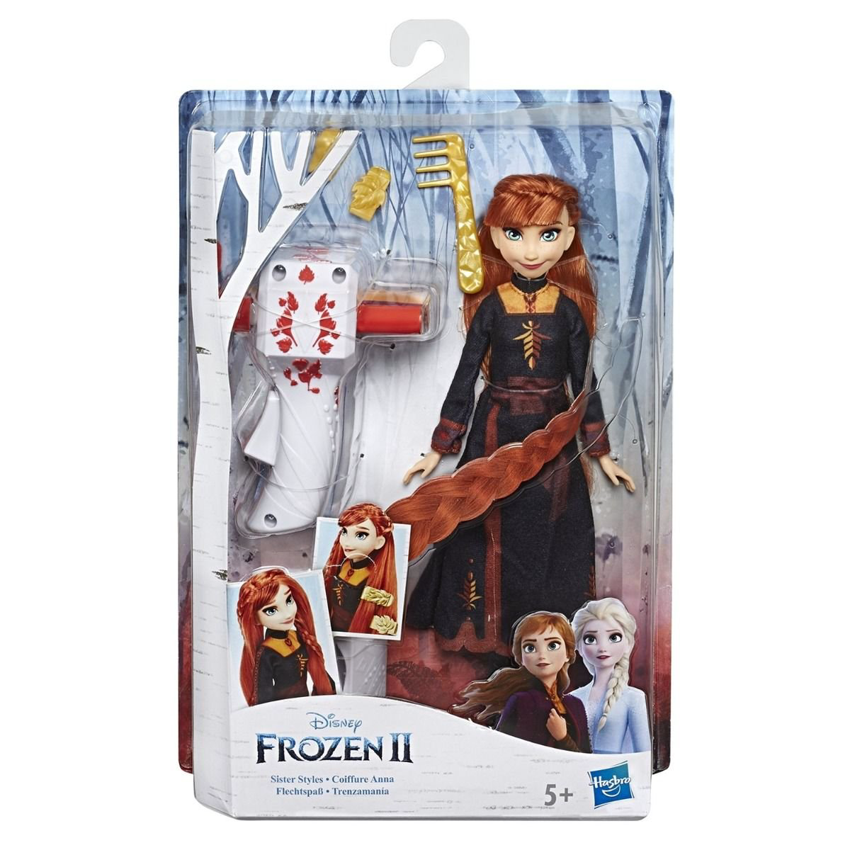 Кукла Hasbro Disney Frozen Холодное сердце 2 магия причесок E6950EU купить,NaN