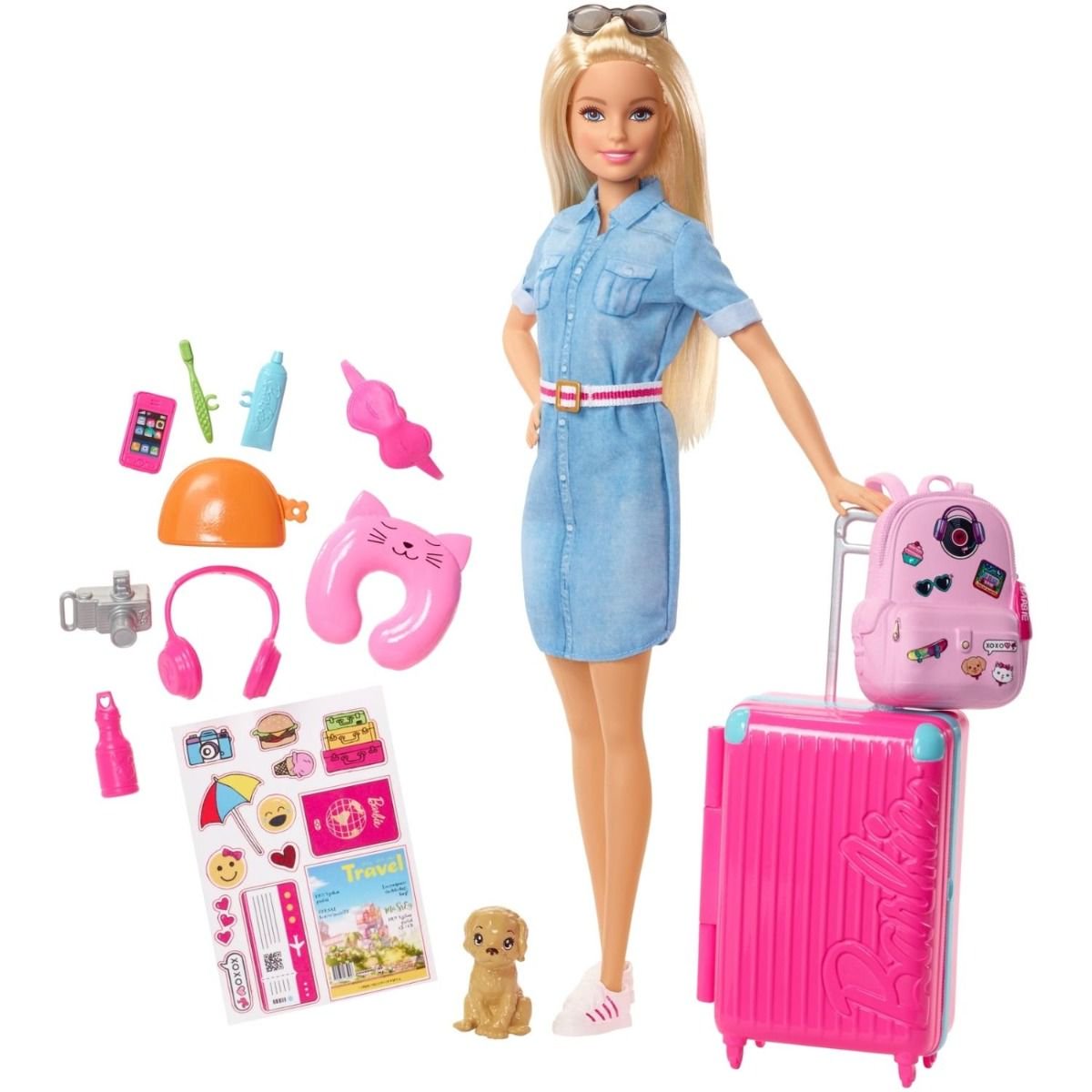 Кукла Mattel Barbie Путешественница FWV250 купить,NaN