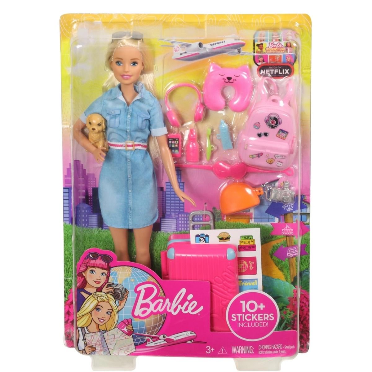 Кукла Mattel Barbie Путешественница FWV250 купить,NaN