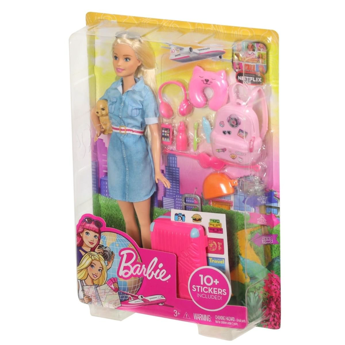 Кукла Mattel Barbie Путешественница FWV250 купить,NaN
