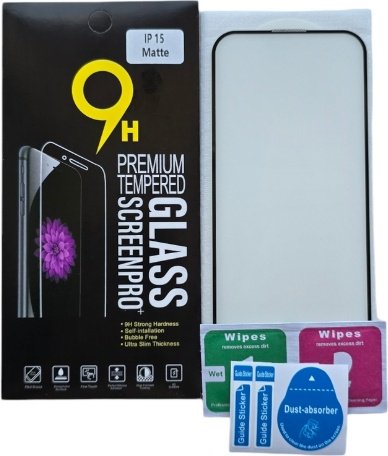 Стекло для Apple iPhone 15 черный купить,557