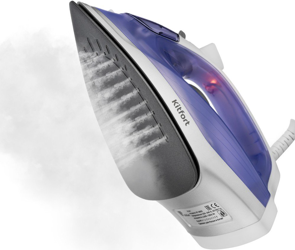 Утюг Kitfort KT-2603 синий купить,12490