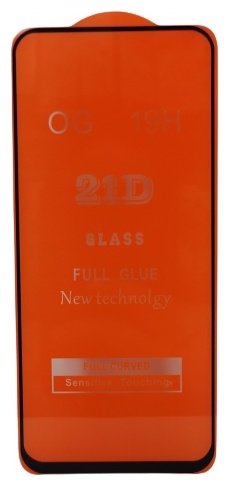 Стекло для Oppo A53 21D черный