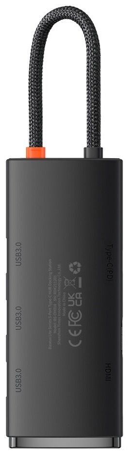 Док-станция Baseus WKQX040001 черный купить,0