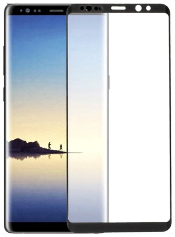 Стекло для Samsung Galaxy S8+ черный