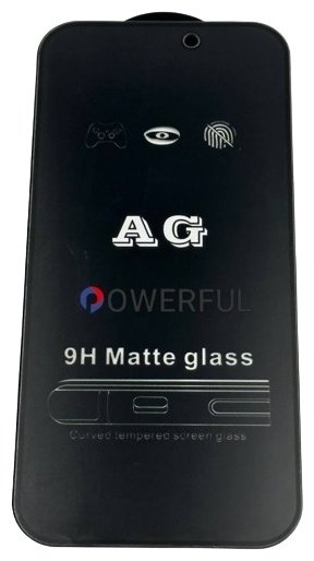 Стекло для Apple iPhone 15 Pro черный