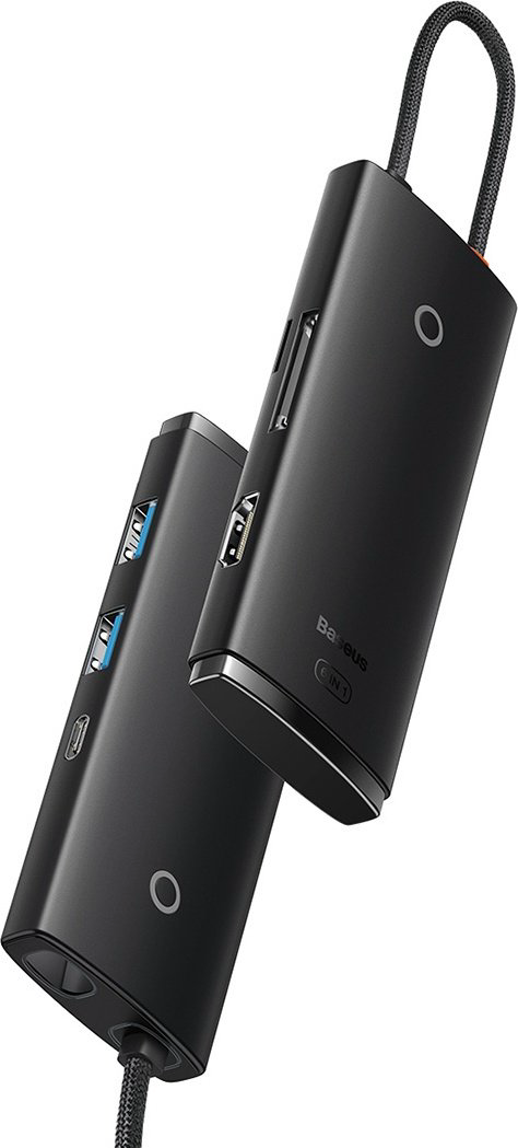 Док-станция Baseus WKQX050101 черный купить,NaN