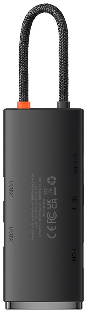 Док-станция Baseus WKQX050101 черный купить,NaN