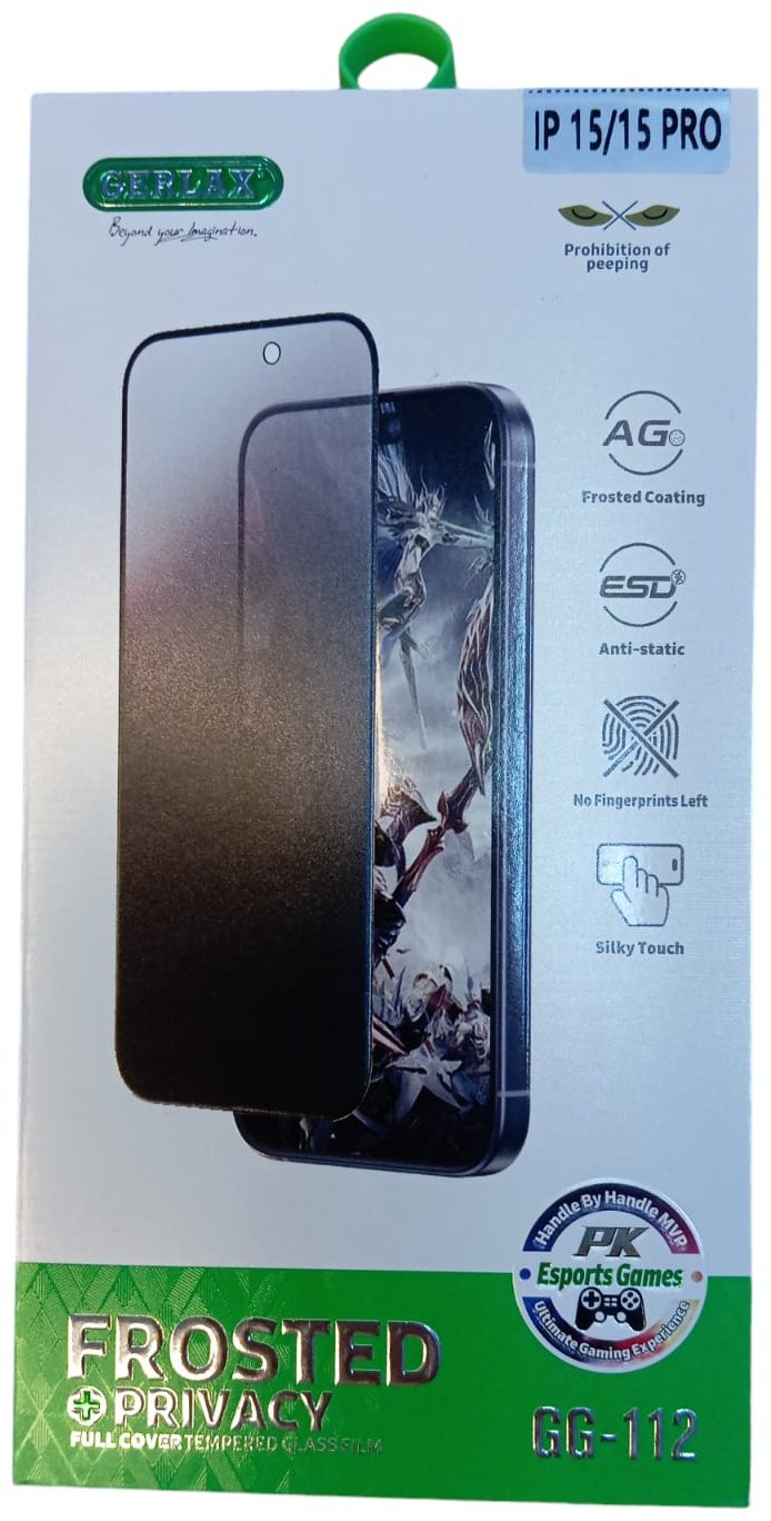 Стекло для Apple iPhone 15 черный