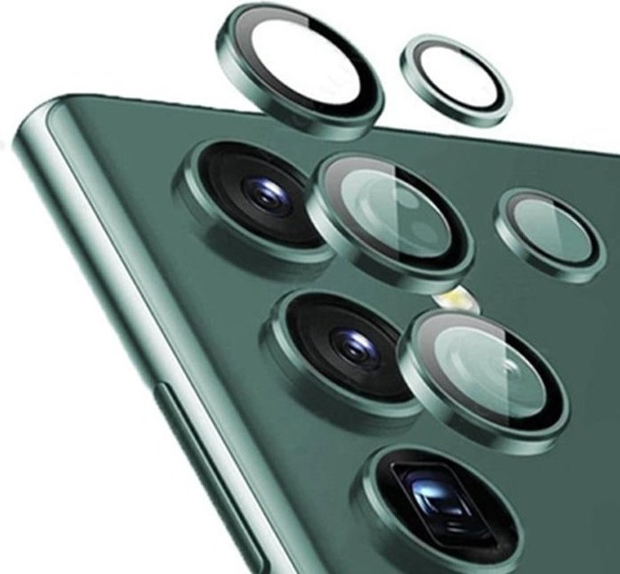 Стекло для Samsung Galaxy S22 Ultra зеленый