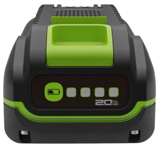 Аккумулятор Greenworks G40HP2 (2958407) Li-Ion 2 Ач 1 шт купить,0