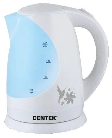 Электрочайник Centek CT-1039 2л белый купить,NaN
