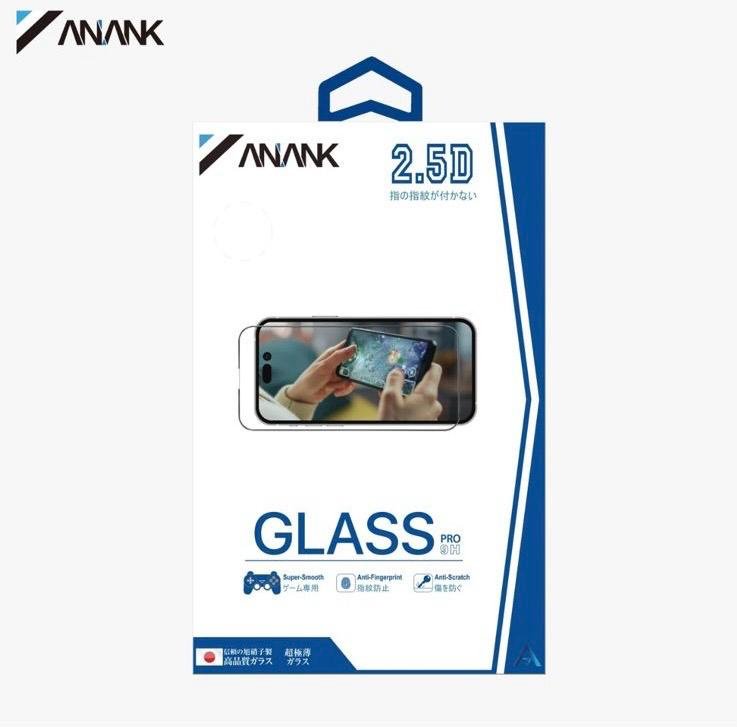 Стекло ANANK для Apple iPhone 14 Pro Max черный