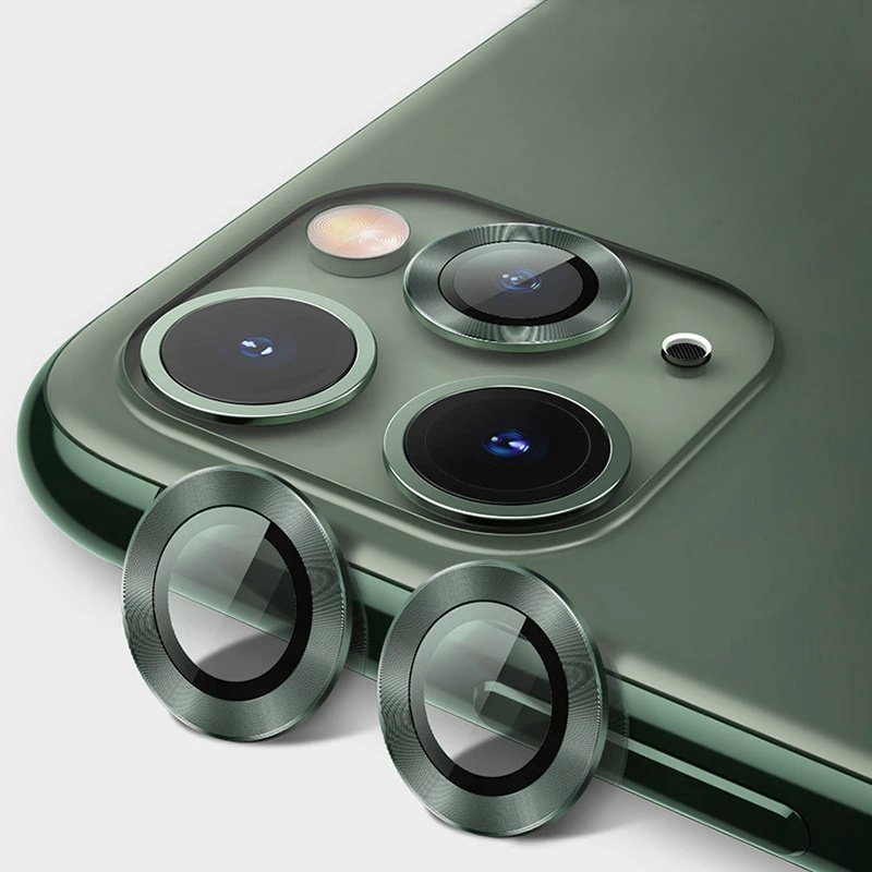 Стекло для Apple iPhone 12 зеленый