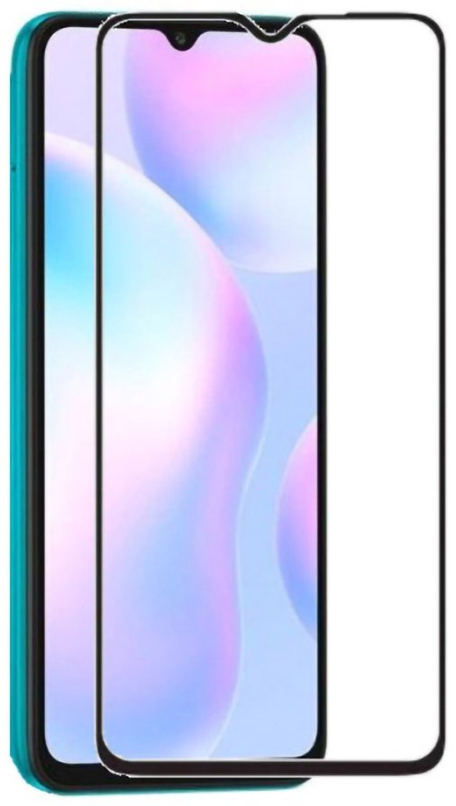 Стекло для Xiaomi Redmi 9 286874656 черный